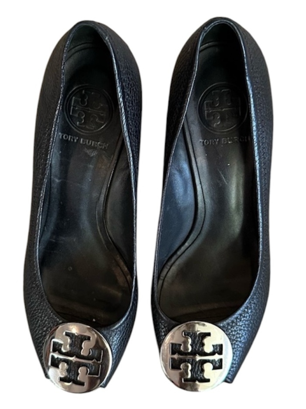 Tory Burch Black Leather Women's Shoes